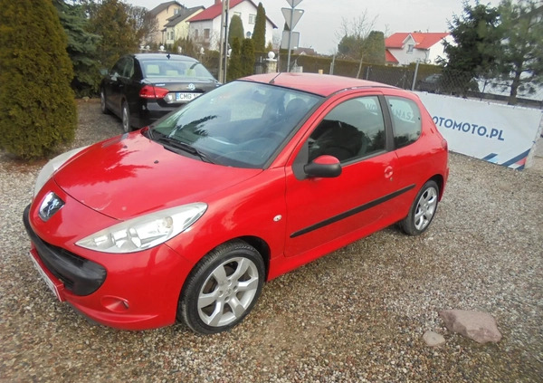 Peugeot 206 plus cena 8990 przebieg: 167000, rok produkcji 2010 z Mogilno małe 352